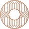 Ekena Millwork Empire Wood Fretwork Pierced Ceiling Medallion, Cherry, 30"OD x 11"ID x 1/4"T CMWP30X30X0250EPCH - alternate 5